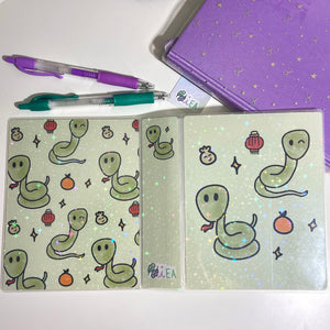 Lunar New Year: Year of the Snake Sticker Album ~ Hand Drawn Holiday Sticker Albums ~ Planner Storage & Accessories